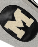 HUMAN MADE-ELBOW PATCH SWEATSHIRT-GRAY-HM30CS005