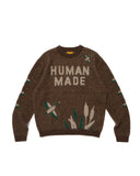 HUMAN MADE-GRAPHIC KNIT SWEATER-HM30CS014