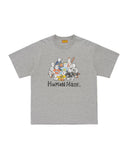 HUMAN MADE-GRAPHIC T-SHIRT-GRAY-HM31CS009