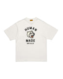 HUMAN MADE-GRAPHIC T-SHIRT-WHITE-HM31TE009