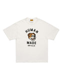HUMAN MADE-GRAPHIC T-SHIRT-WHITE-HM31TE011