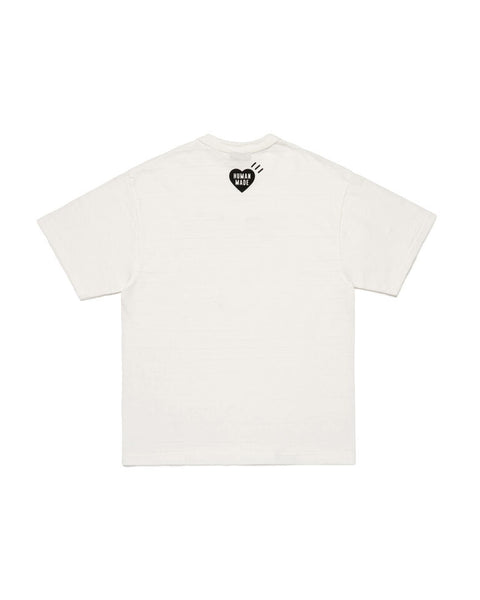 HUMAN MADE-GRAPHIC T-SHIRT-WHITE-HM31TE011