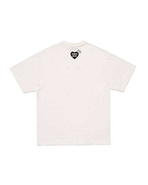 HUMAN MADE-GRAPHIC T-SHIRT-WHITE-HM31TE020