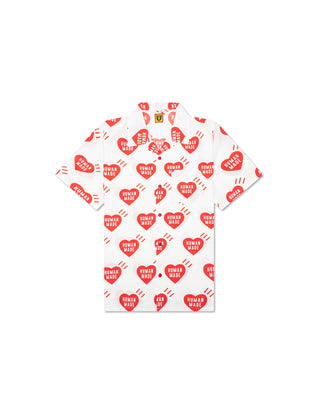 HUMAN MADE - HEART ALOHA SHIRT - HM25SH016