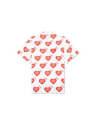 HUMAN MADE - HEART ALOHA SHIRT - HM25SH016