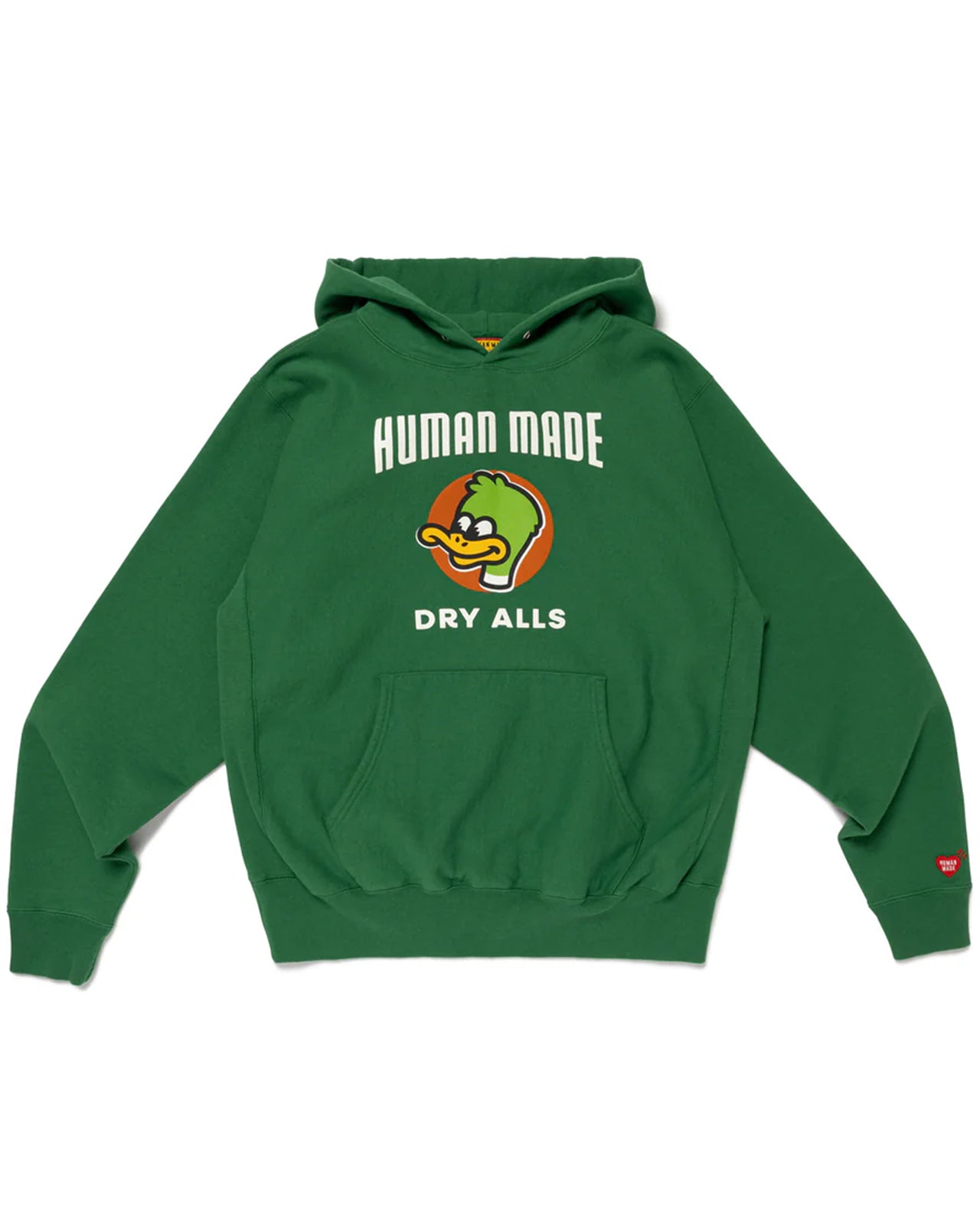 HUMAN MADE Sweatshirt Green L 美品 Human Made - Tsuriami Hooded Sweatshirt in Green Human Made