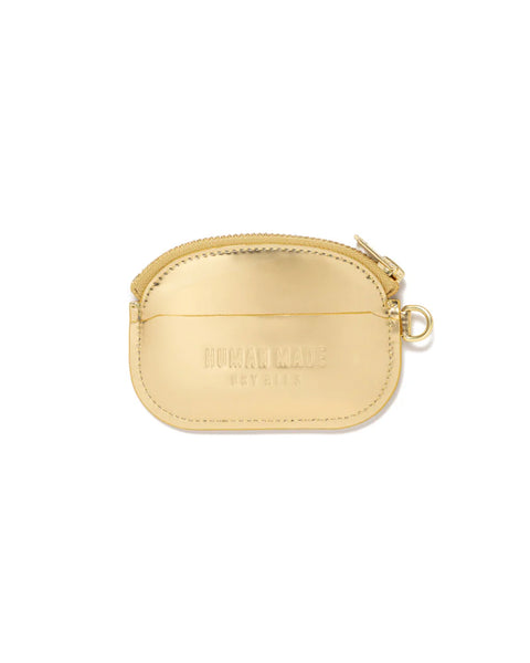 HUMAN MADE-LEATHER COIN CASE-GOLD-HM30GD030
