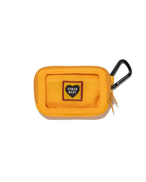 HUMAN MADE-MILITARY CARD CASE-YELLOW-HM31GD076