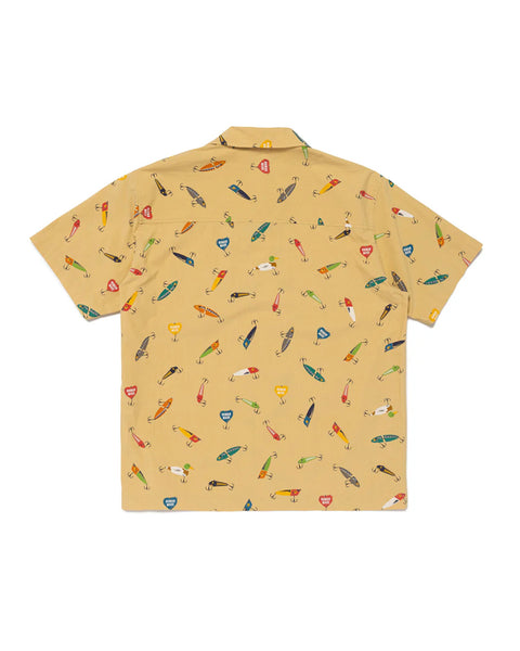 HUMAN MADE-OPEN COLLAR SHIRT-HM29SH019