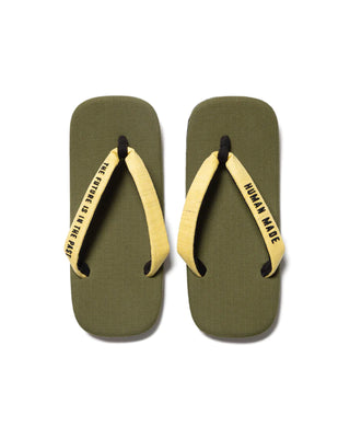 HUMAN MADE-PAPER SANDALS-HM25GD139