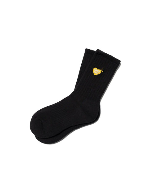 HUMAN MADE-PILE SOCKS BLACK-HM26GD004