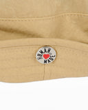 HUMAN MADE-POLAR BEAR ROUND BUCKET HAT KHAKI-HM23GD089