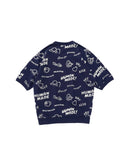 HUMAN MADE -PRINTED S/S SWEATSHIRT - HM25CS031