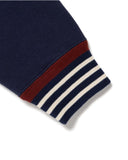 HUMAN MADE-STRIPED RIB SWEATSHIRT-HM31CS021