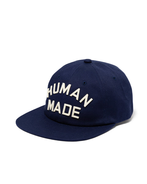 HUMAN MADE-WOVEN CAP-NAVY-HM27GD009