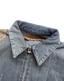 KAPITAL-12 OZ DENIM DRIZZLER JACKET GOLD RUSH-K2604LJ085