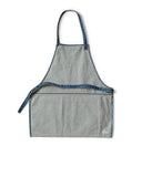 KAPITAL-13 oz DENIM DAMAGED AD APRON (DENIM REPAIRS) YELLOW-K2303LP062