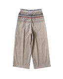 KAPITAL-14 W CORDUROY TAPERED PANTS( CRAFT PRIDE)-GRAY-K2509LP072