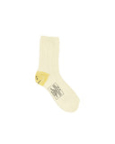 KAPITAL-56 YARNS MA-1 RAIBOW HAPPY HEEL-WHITE-EK-1582XSA
