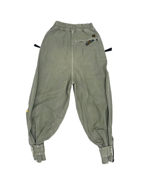 KAPITAL-CANVAS WEST REPAIR-MAN TRACK PANTS KHA-K2303LP062