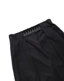 KAPITAL-COMBED BURBERRY COTTON EASY-BEACH GO PANTS-BLACK-EK-905LPA