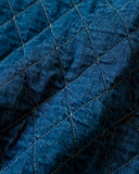 KAPITAL-FLEECE X DENIM QUILTING BIG SWEATSHIRT-EK-1515LCA