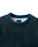 KAPITAL-FLEECE X DENIM QUILTING BIG SWEATSHIRT-EK-1515LCA
