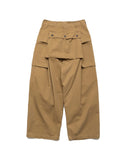 KAPITAL-HERRINGBONE JUMBO MONKEY PANTS-K2509LP049