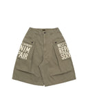 KAPITAL-HERRINGBONE JUMBO MONKEY SHORTS-K26006SP225