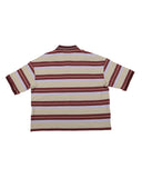 KAPITAL-MULTI STRIPE PIQUET BOX POLO -K2304SC149