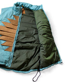 KAPITAL-NYLON ZEPHYR FISHING VEST-SAX-K2509SJ070