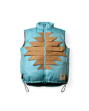 KAPITAL-NYLON ZEPHYR FISHING VEST-SAX-K2509SJ070