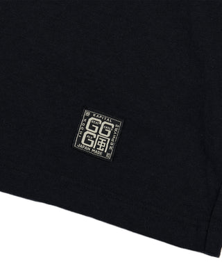 KAPITAL- ORTEGA JERSEY FOOTBALL LONG SLEEVE T BLACK-K2303LC070