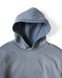 KAPITAL-REVERSIBLE FLEECE ELBOW RIP HOODIE-K2512LC213