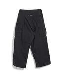 KAPITAL-RIP STOP CARGO PANTS-BLACK-EK-1374LPA
