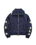 KAPITAL-SMOOTH JERSEY SAILOR TRACK JACKET-BETSY ROSS- K2604LC124