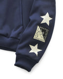 KAPITAL-SMOOTH JERSEY SAILOR TRACK JACKET-BETSY ROSS- K2604LC124