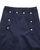 KAPITAL-SMOOTH SAILOR JERSEY SAILOR BAGGY TRACK PANTS-K2604LP125