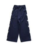 KAPITAL-SMOOTH SAILOR JERSEY SAILOR BAGGY TRACK PANTS-K2604LP125