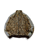 KAPITAL-SMOTH JERSEY LEOPARD STANTMAN & WOMAN TRACKJACKET-EK-1843LC