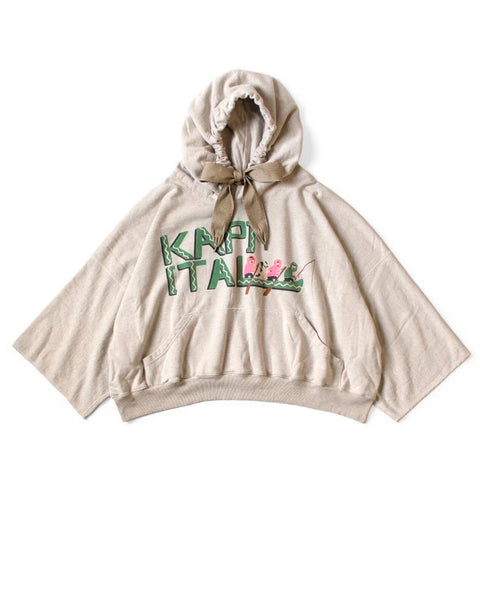 KAPITAL-TOP SWT KNIT DEVIL HOODIE-K2508LJ075