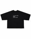 LIBERAL YOUTH MINISTRY-LUCIFER DISTRESSED T-SHIRT