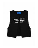 LIBERAL YOUTH MINSTRY-FRENCH LOGO VEST