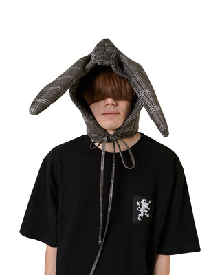 LYM-BUNNY HOOD-GRAY