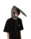LYM-BUNNY HOOD-GRAY