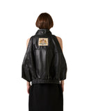 LYM-DARK LEATHER VEST