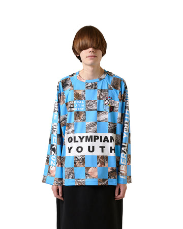 LYM-OLYMPIAN YOUTH JERSEY-BLUE-FOREST