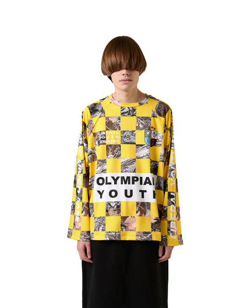 LYM-OLYMPIAN YOUTH JERSEY-YELLOW-FOREST