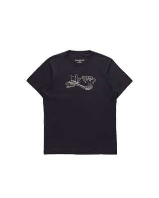 MAHARISHI - 1024S ONGKRAN EMBROIDERED T-SHIRT