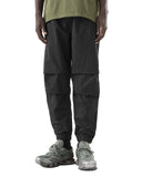 MAHARISHI-ASYM TRACK PANTS-BLACK-5305